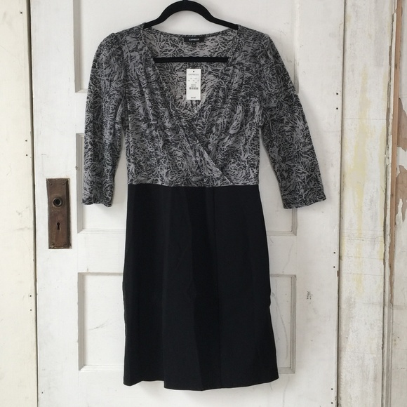 Express Dresses & Skirts - Express Casual Dress - Black and Gray